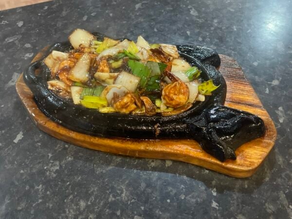 076.Gambas plancha al estilo chino