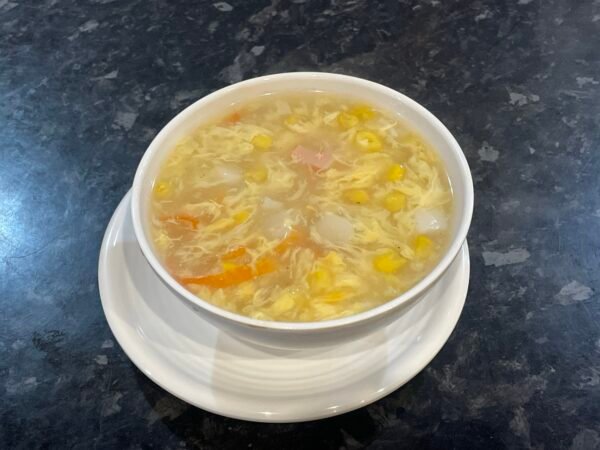018.Sopa de maíz con cangrejo