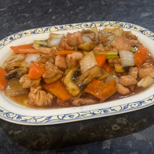 085.Pollo con almendras