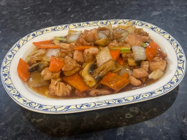 085.Pollo con almendras