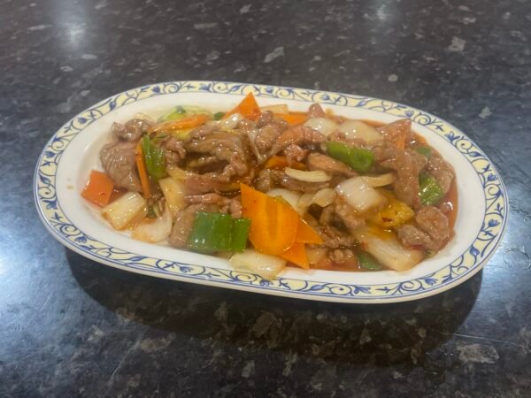 058.Ternera con salsa picante