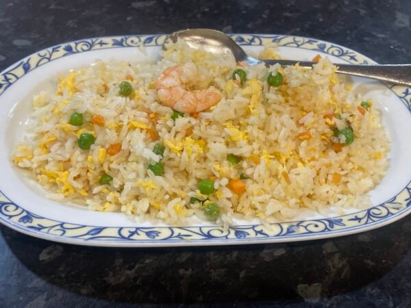 022.Arroz salteado con gambas
