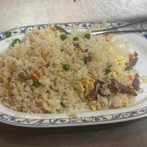 027B.Arroz salteado con ternera