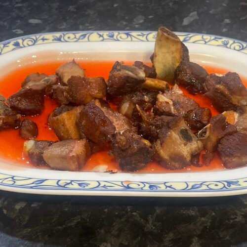 048.Costillas agridulces