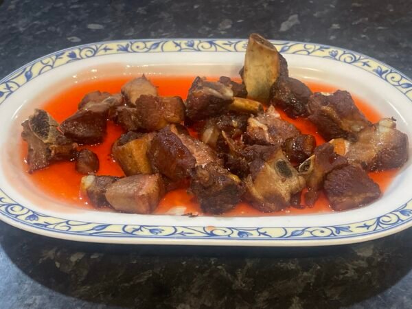 048.Costillas agridulces