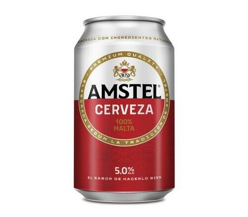 517.Cerveza Amstel lata