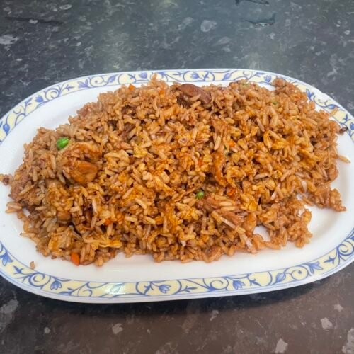 100.Arroz salteado con pato