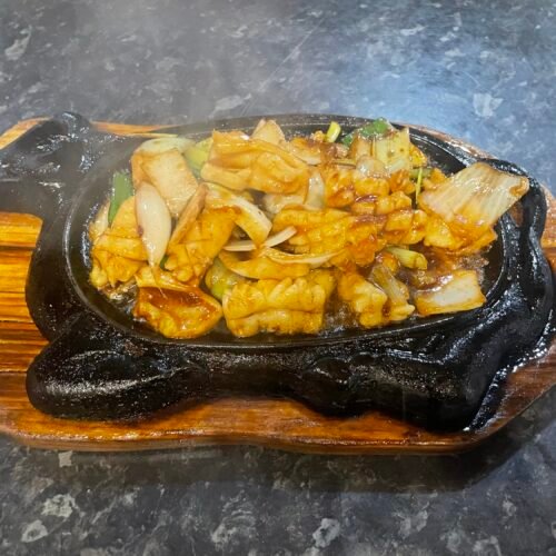 069.Calamares plancha al estilo chino