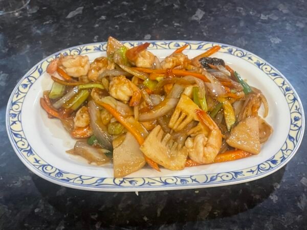 075.Chopsuey de gambas
