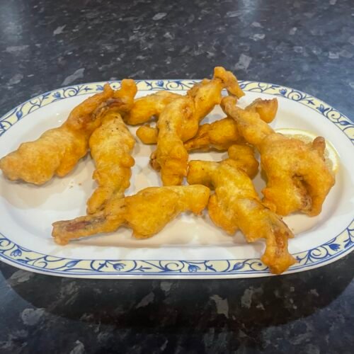 122.Ancas de rana fritas