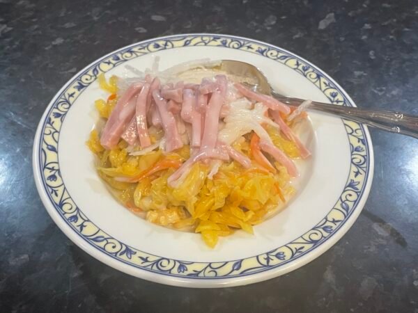 007.Ensalada china agridulce